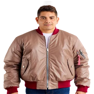 Slim Fit Bomber Jacket PNG Amk PNG
