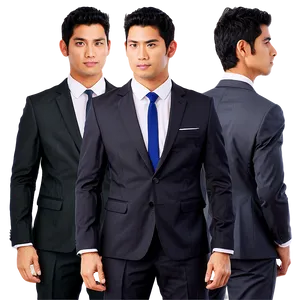 Slim Fit Suit PNG Vmq
