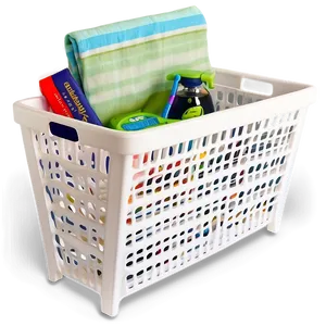 Slim Laundry Basket For Small Spaces Png 06132024 PNG image