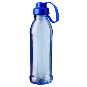 Slim Plastic Water Bottle PNG 06122024