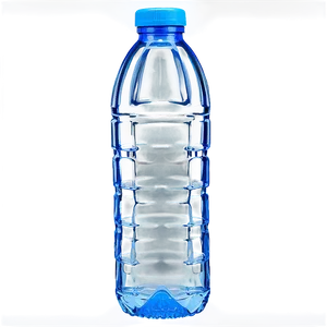 Slim Plastic Water Bottle PNG Tmh