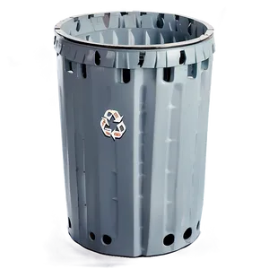 Slim Trash Bin PNG 74