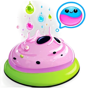 Slime Squishy Sensation Png Dea PNG image