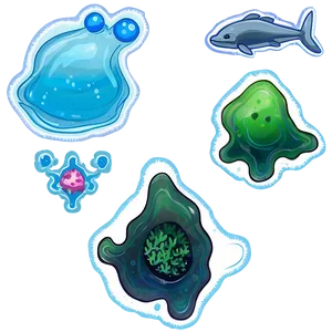 Slime Underwater World Png Kar PNG image