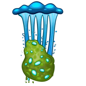 Slime Underwater World Png Xoy PNG image
