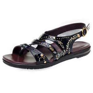 Slingback Sandals Sophisticated PNG Doi PNG