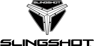 Slingshot Logo Black Background PNG image