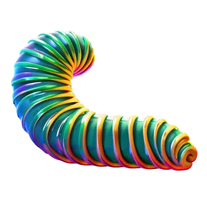 Slinky Worm Toy PNG Mlg13 PNG