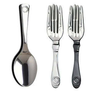 Slotted Serving Spoon Png 05252024 PNG image