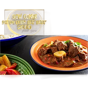 Slow Cooker Beef Curry PNG 56 PNG