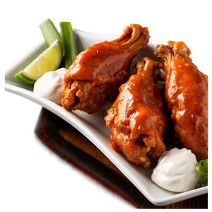 Slow Cooker Buffalo Wings Png 06282024 PNG image