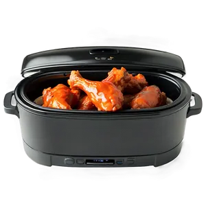 Slow Cooker Buffalo Wings Png 06282024 PNG image