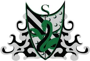 Slytherin House Crest PNG image
