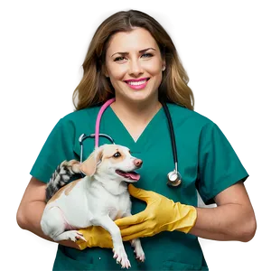 Small Animal Veterinarian Png 06252024 PNG image