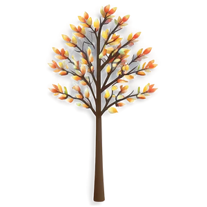 Small Autumn Tree PNG 06132024 PNG