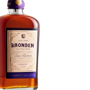 Small Batch Bourbon Bottle Png Sxy PNG image