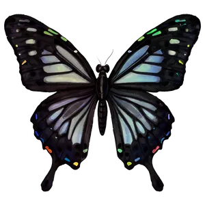 Small Black Butterfly PNG Fgg PNG