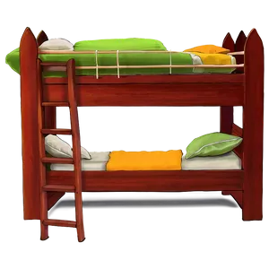 Small Bunk Bed Png 06132024 PNG image