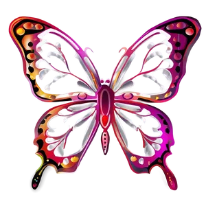 Small Butterfly Outline Png Adc60 PNG image