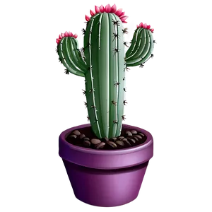 Small Cactus Plant Png 64 PNG image