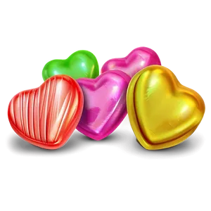 Small Candy Hearts PNG 06212024