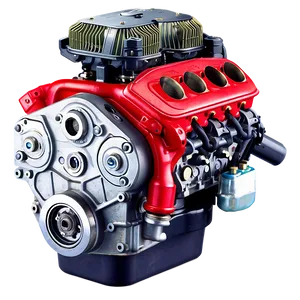 Small Car Engine Model PNG Hvw PNG