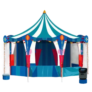 Small Carnival Booth Tent PNG Mki PNG