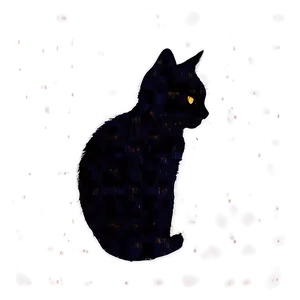 Small Cat Silhouette PNG Wcq2 PNG