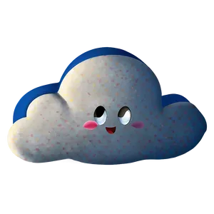 Small Cloud Emoji PNG Cvb10 PNG
