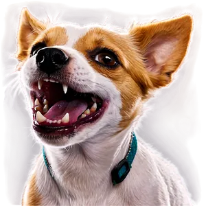 Small Dog Barking Png 06272024 PNG image