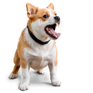 Small Dog Barking Png Gcs91 PNG image