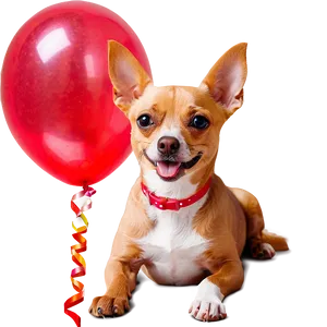 Small Dog Birthday Party PNG 48 PNG