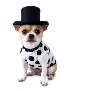 Small Dog In Costume PNG Tuj