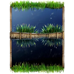 Small Farm Pond PNG 05242024