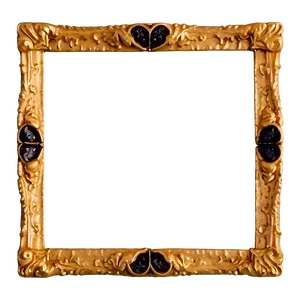 Small Gold Frame Png Vcw62 PNG image
