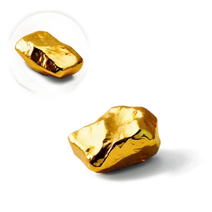 Small Gold Nugget Png 06132024 PNG image