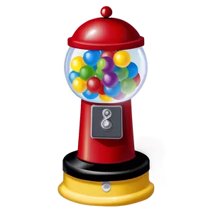 Small Gumball Machine Png 06292024 PNG image