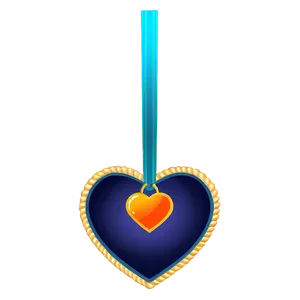 Small Heart Decoration Png Ukl78 PNG image