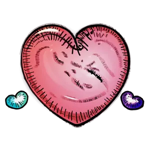 Small Heart Doodle Png 18 PNG image