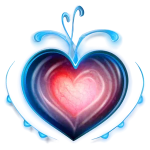 Small Heart Glow PNG 06212024