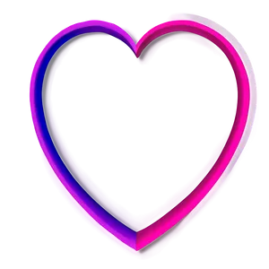 Small Heart Outline PNG 79
