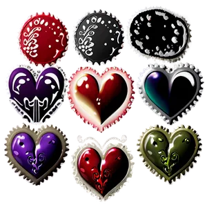 Small Heart Stamp PNG 11 PNG