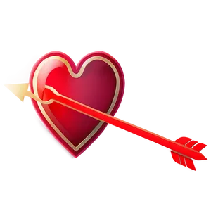 Small Heart With Arrow PNG Igy