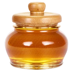 Small Honey Jar Png 06212024 PNG image