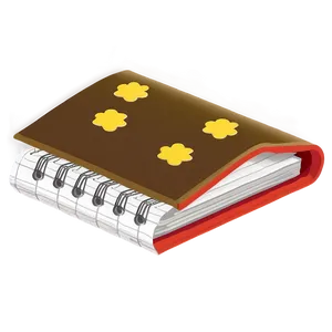 Small Notebook PNG Vve87