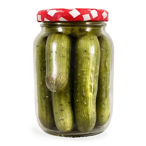 Small Pickle Jar PNG 33