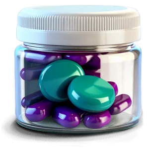 Small Pill Bottle PNG 05252024 PNG