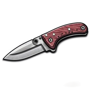 Small Pocket Knife Sketch Png 06212024 PNG image