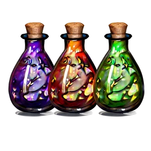 Small Potion Bottle Png 06132024 PNG image