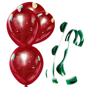 Small Red Balloons PNG 95 PNG